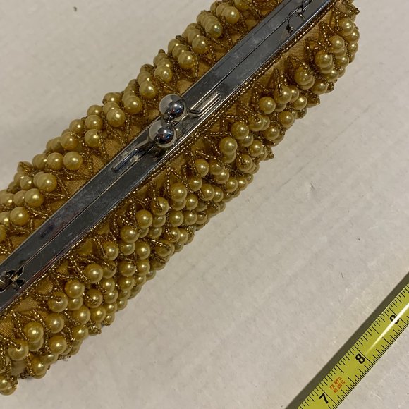 In's Swinging Bead Evening Bag Handbag FABULOUS - Picture 3 of 6